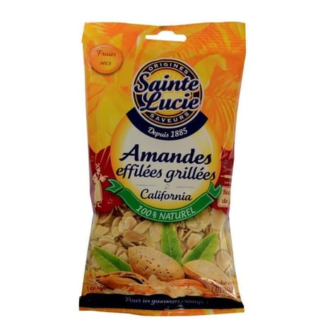 Sainte lucie amandes éffilées grillées 100g