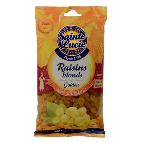 Sainte lucie raisins blonds (sultanine) 125g