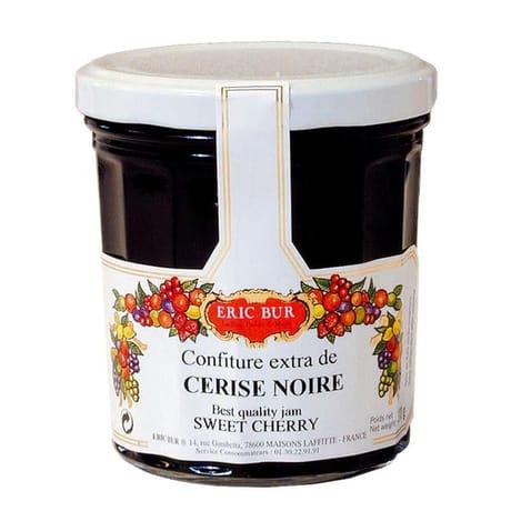 Eric Bur confiture cerises noires 370g