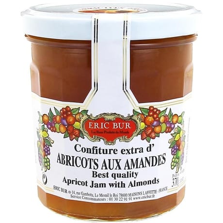 Eric Bur confiture abricot amandes 370g