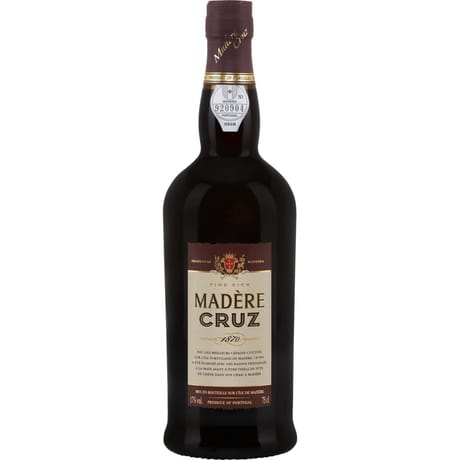 Cruz madère 75cl 17%vol