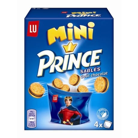 Lu prince minis x4 160g