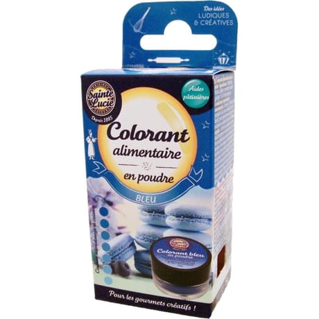 Sainte Lucie colorant poudre bleu 5g