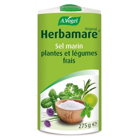 Herbamare sel marin aux plantes et légumes frais bio 275g