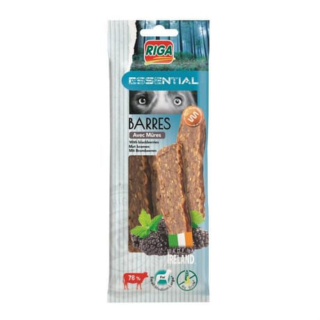 Riga essential barres boeuf et mûres x2