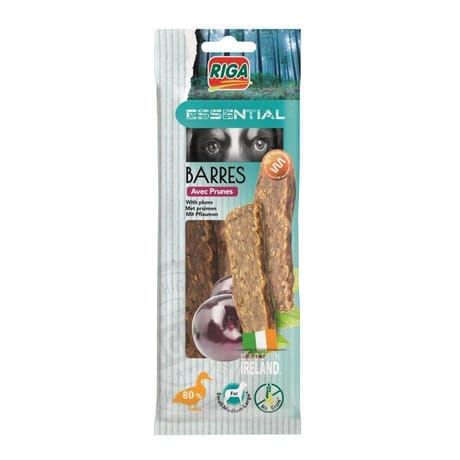 Riga essential barres canard et prune x2 42g