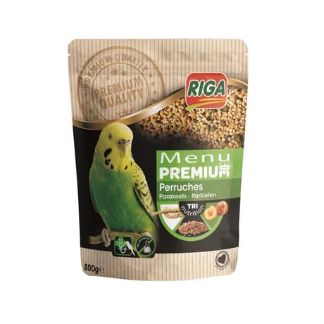 Riga menu premium perruches doypack 1kg
