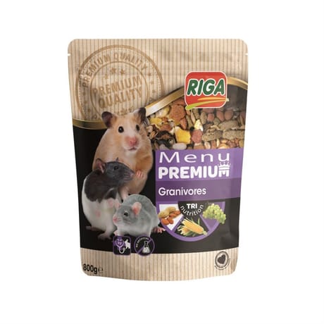 Riga menu premium granivores doypack 500g