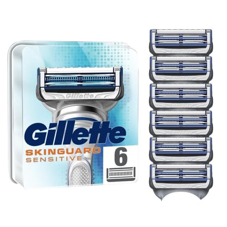 Gillette Skinguard lames sensitive x6