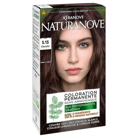 Keranove naturanove coloration permanente 5.15 chocolat