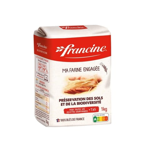 Francine farine de blé engagée T65 1kg