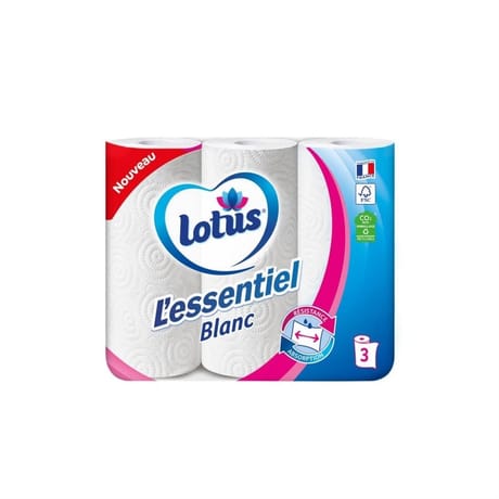 Lotus essuie-tout essentiel x3