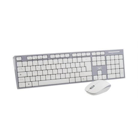 T'nB Combo clavier / souris sans fil gris/blanc KBSCGR