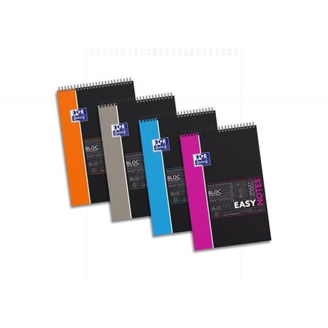 Oxford étudiants easynotes bloc notes a4+ 160 pages grands carreaux seyes