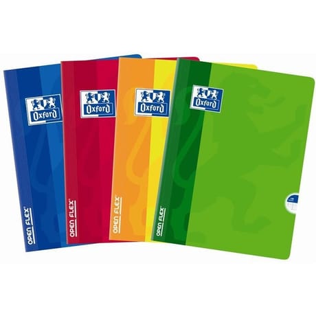 Oxford cahier openflex agrafe seyes 140 pages 24x32cm