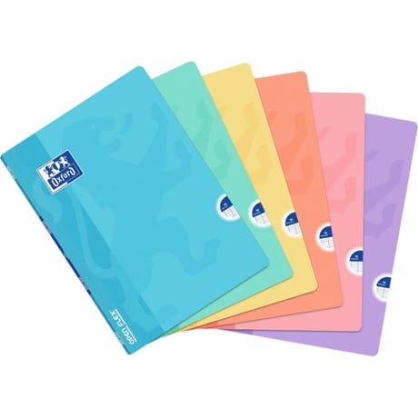 Oxford cahier openflex pastel agrafe 210x297 96 pages optik seyes