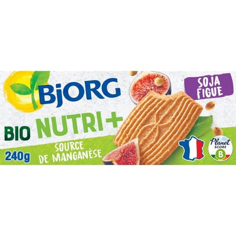 Bjorg goûter soja figue bio 240g
