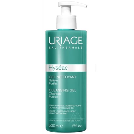 Uriage hyseac gel nettoyant 500 ml