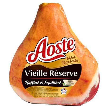 Aoste Jambon cru vieille réserve spécial raclette désossé