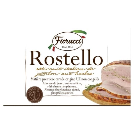 Rôti de jambon aux herbes Rostello Fiorucci