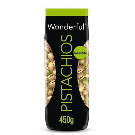 PISTACHES GRILLEES SALEES SACHET 450G