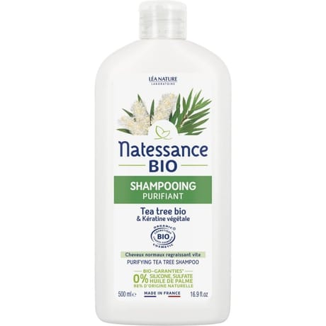 Natessance shampoing tea tree bio 500ml