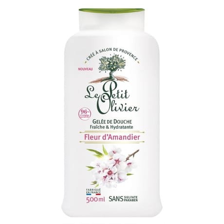 Le petit olivier gelée de douche fleur d'amandier 500ml
