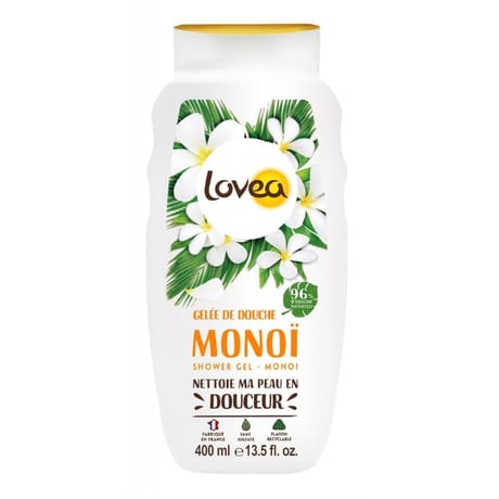 Lovea Gelée de douche monoï 400ml