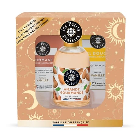 Les petits plaisirs coffret amande gourmande 5 produits