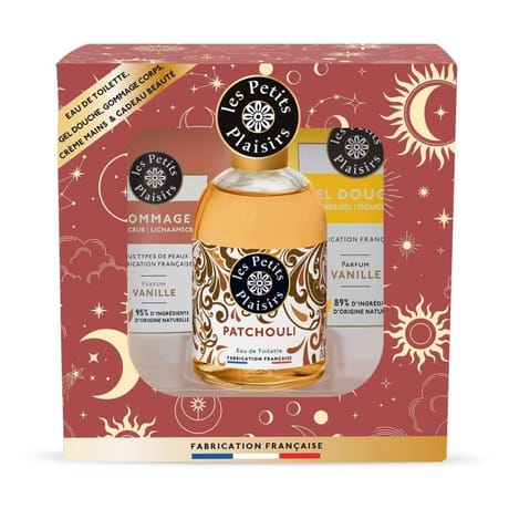 Les petits plaisirs coffret 5 produits patchouli