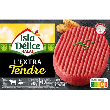 Isla Délice l'extra tendre halal 800g