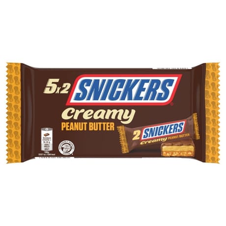 Snickers creamy beurre de cacahuètes x5 - 183g