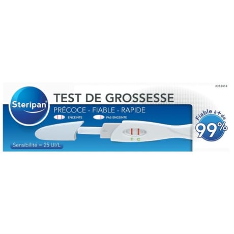 Steripan test de grossesse stylo
