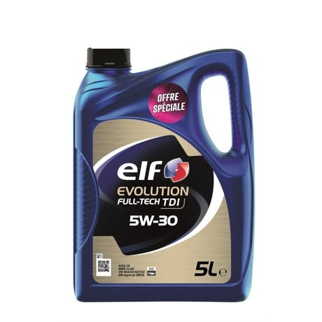 Elf evolutuion fulltech tdi 5w30 5l