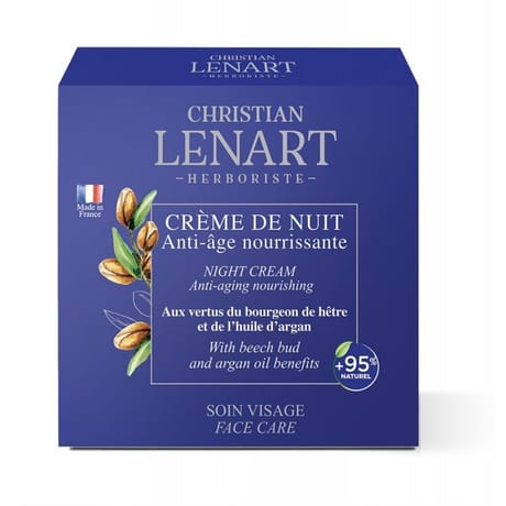 Christian lénart crème anti-âge nourrissante nuit visage 60 ml