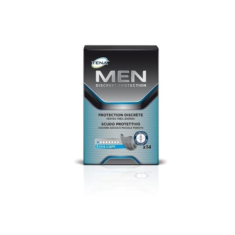 Tena Men protections incontinence extra light x14