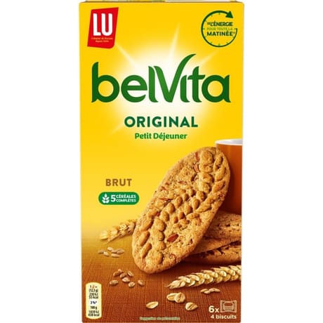 Lu belvita brut de céréales 400g