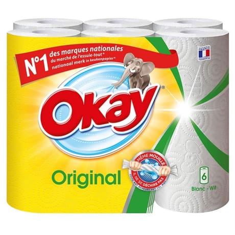 Okay essuie-tout orignial x6
