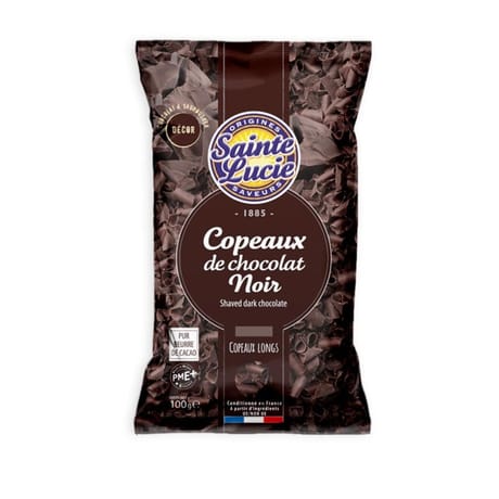 Sainte lucie copeaux de chocolat noir 125g