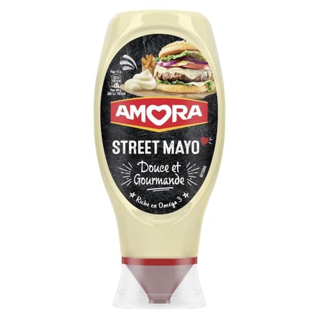 Amora mayonnaise recette fouettée 398g
