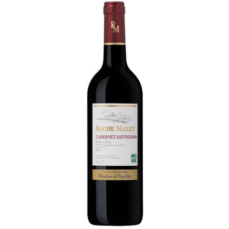 Roche mazet igp pays d'oc cabernet sauvignon rouge 75cl 12.5%vol