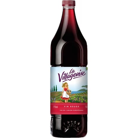 La villageoise vin rouge ce 1,5l 11%vol