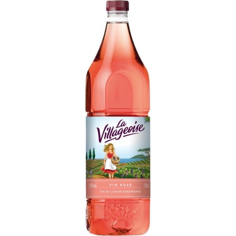 La Villageoise rosé vin CE 1,5L 12%vol