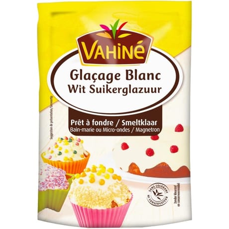 Vahiné glaçage blanc sachet 120g