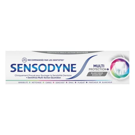 Sensodyne dentifrice multi-protection blancheur 75ml