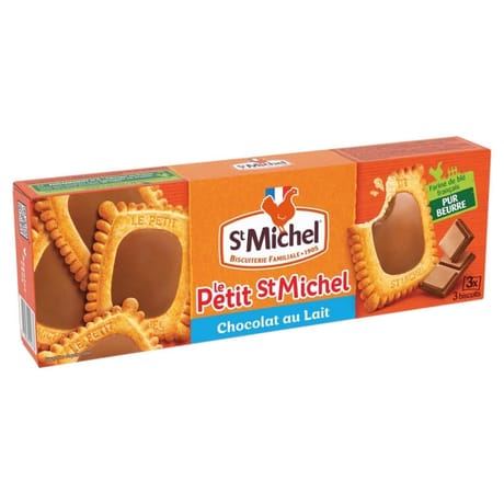 St Michel le petit saint-michel chocolat lait 132g