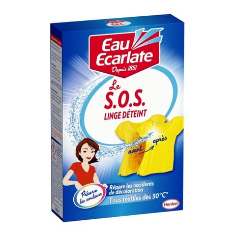 Eau écarlate sos déteint 200g