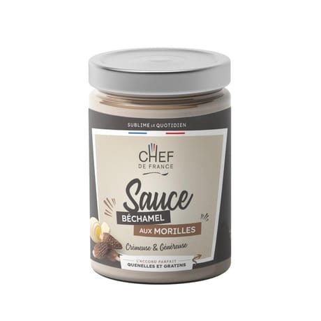 Chef de france sauce béchamel aux morilles 180g