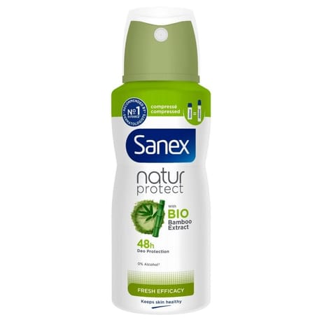 Sanex natur protect bamboo fresh déodorant  100ml