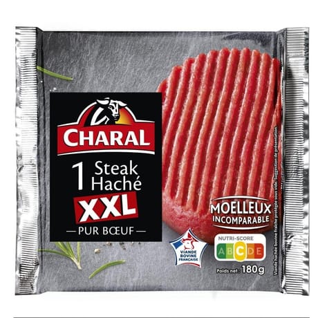 Steak haché XXL 15% 180g Charal